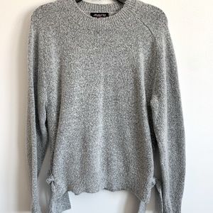 Grey hooked up sweater, hardly worn!